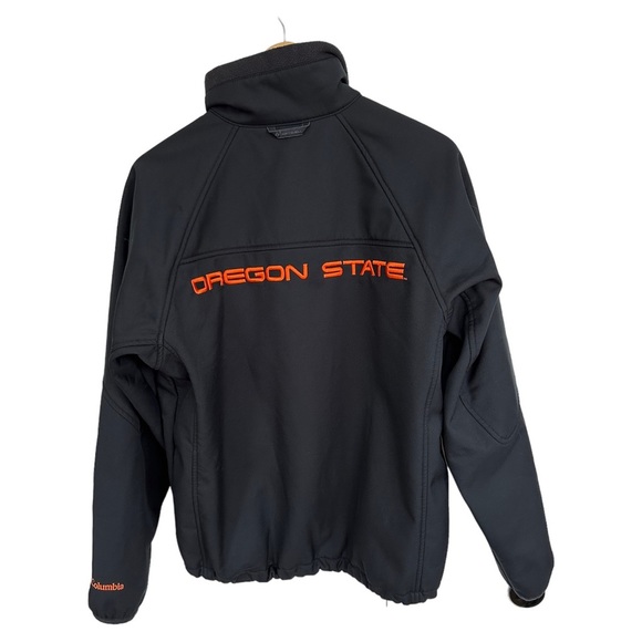 Oregon State Beavers Columbia Softshell Jacket Fleece Lined Men's Size Medium - Picture 7 of 14
